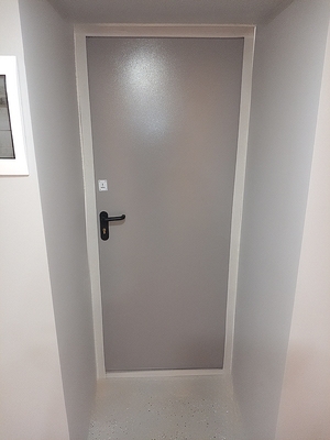 Металлическая глухая дверь Металлическая глухая дверь